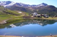 Rifugio l'Ermitage - Chamois Valle d'Aosta - il lago