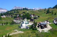Rifugio l'Ermitage - Chamois Valle d'Aosta - paesaggio alpino