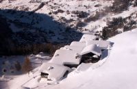 Rifugio Vieux Crest - Champoluc Valle d'Aosta - inverno in Val d'Ayas